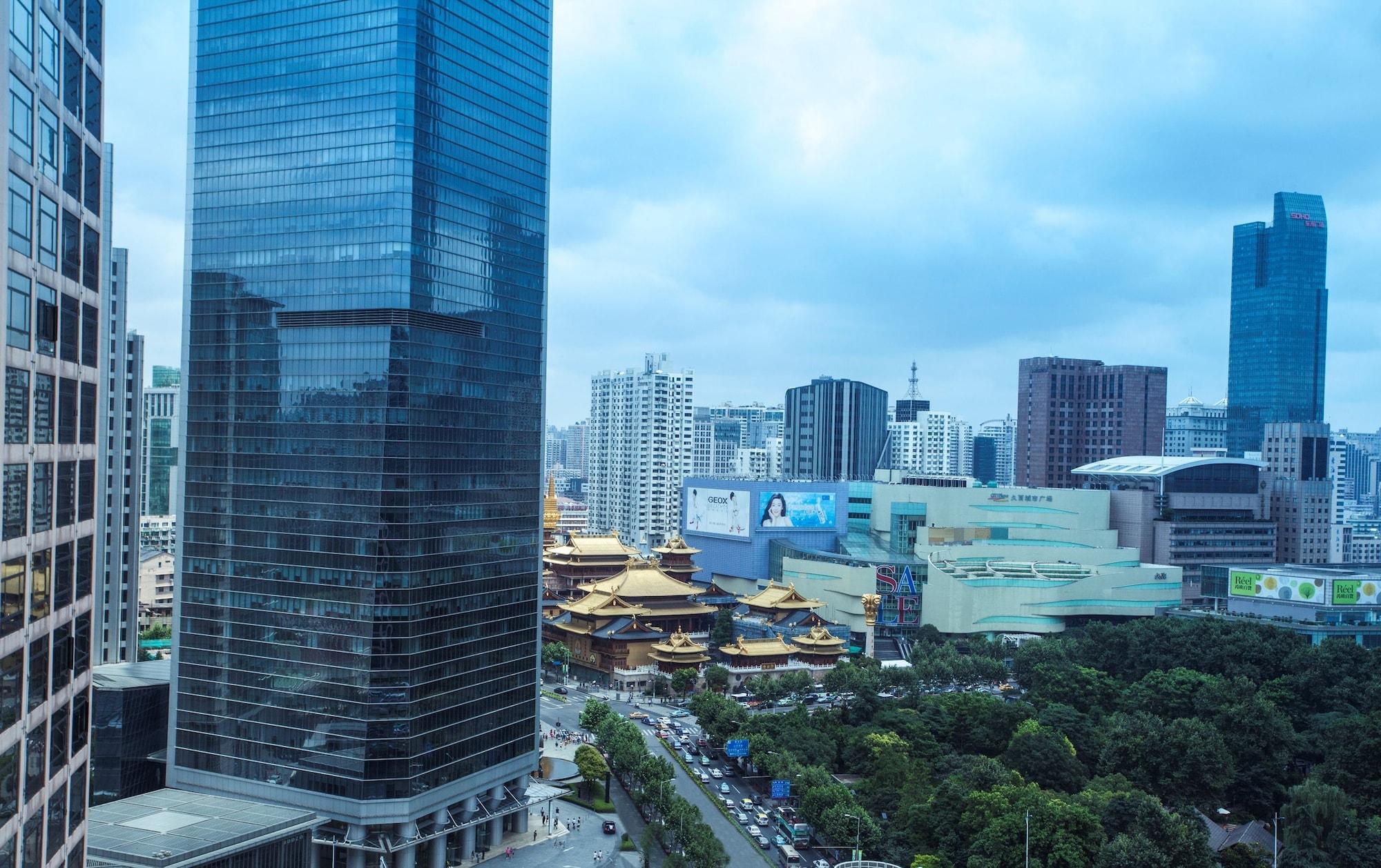 The Kunlun Jing An Hotell Shanghai Eksteriør bilde