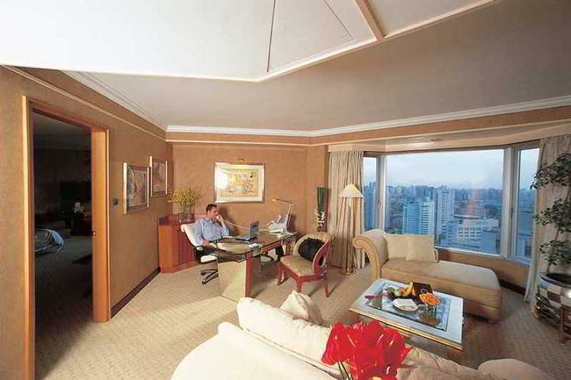 The Kunlun Jing An Hotell Shanghai Rom bilde